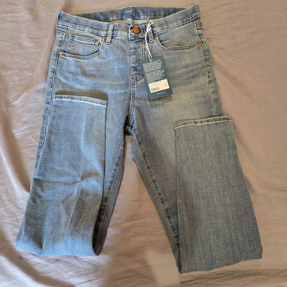 Jag Jeans Blue Straight Leg Denim